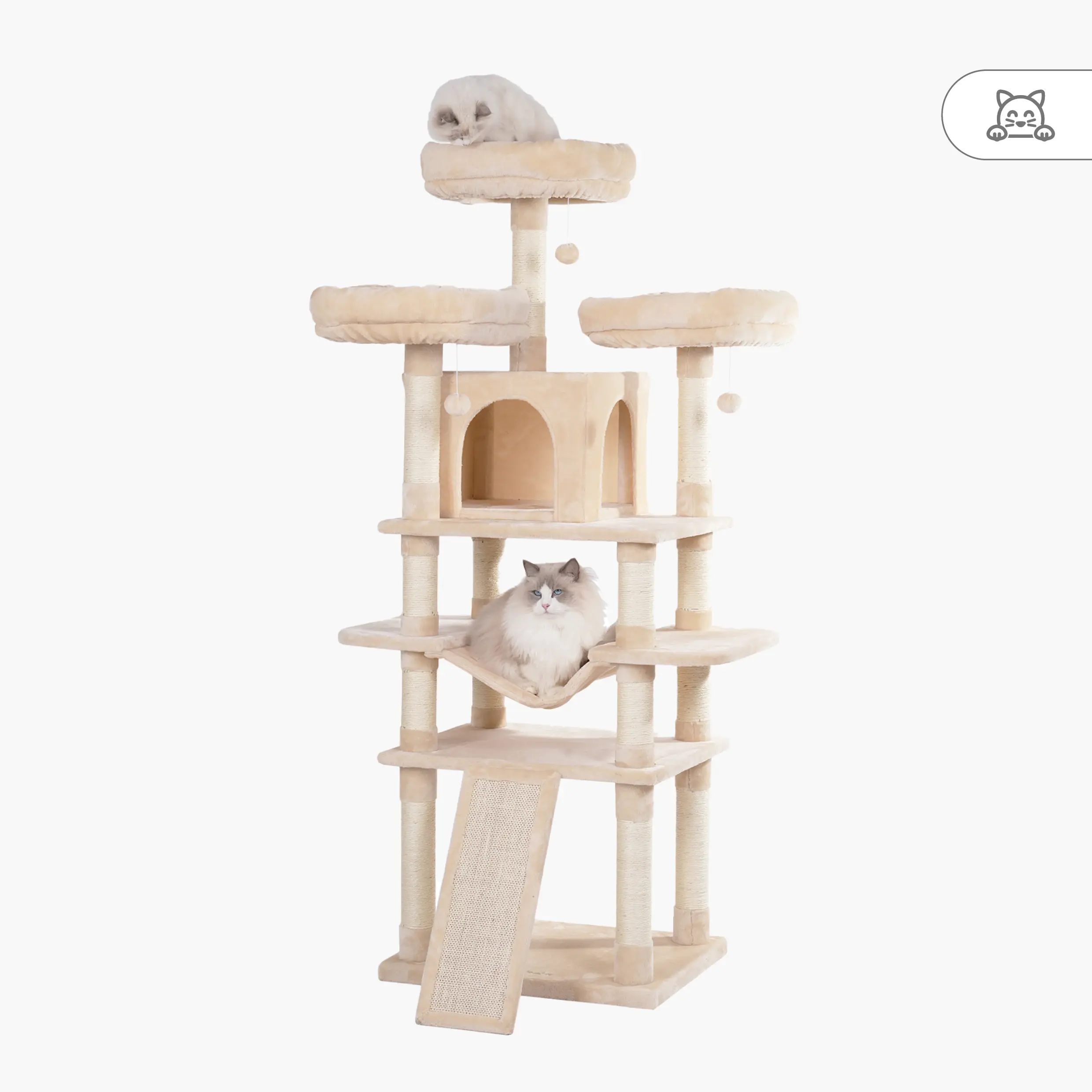 PetRhein Luxury Cat Tree-BK