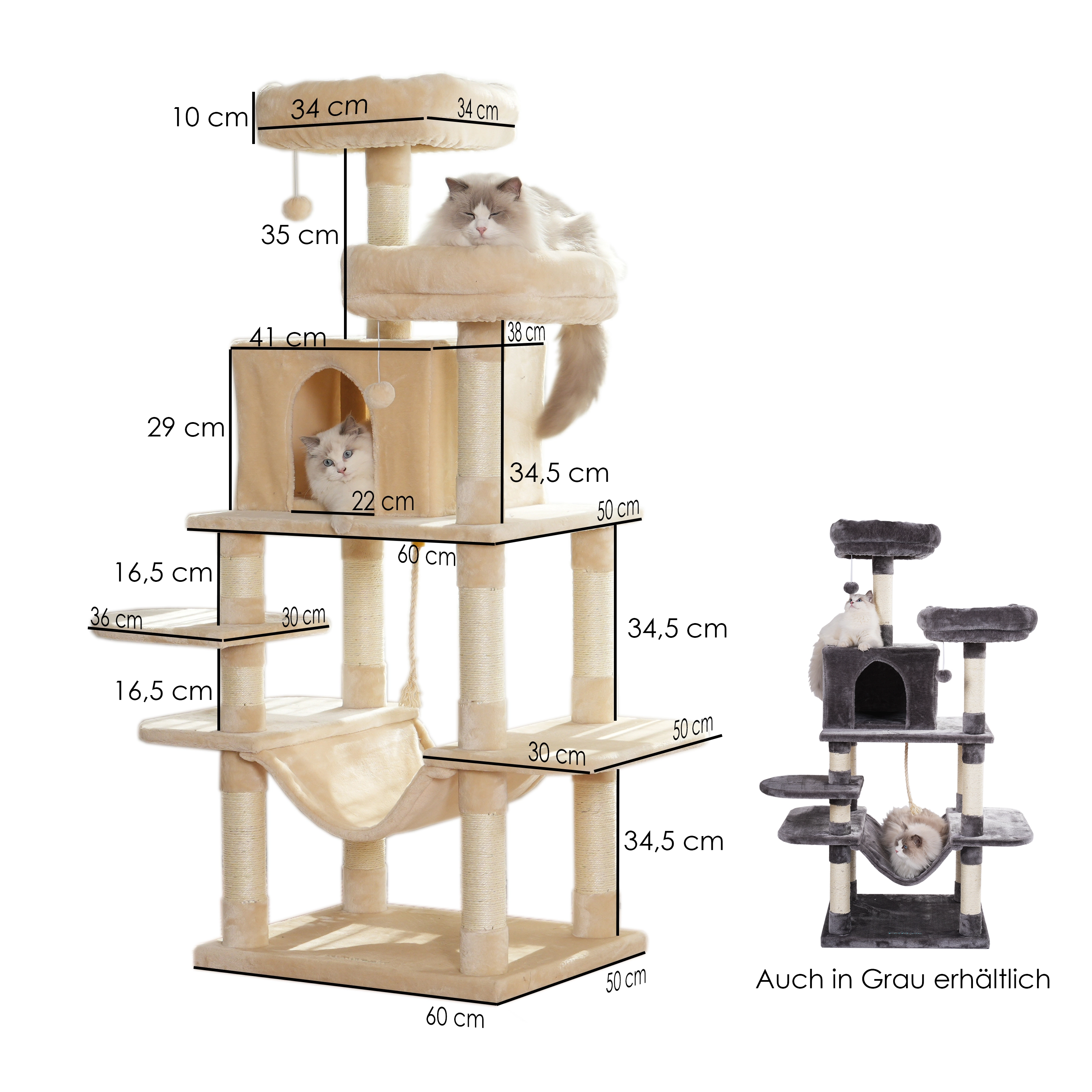 Deluxe Catzone Katzenbaum Yoga 001 Series